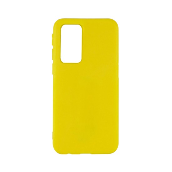 Capa de Silicone para Huawei P40 Pro Amarelo